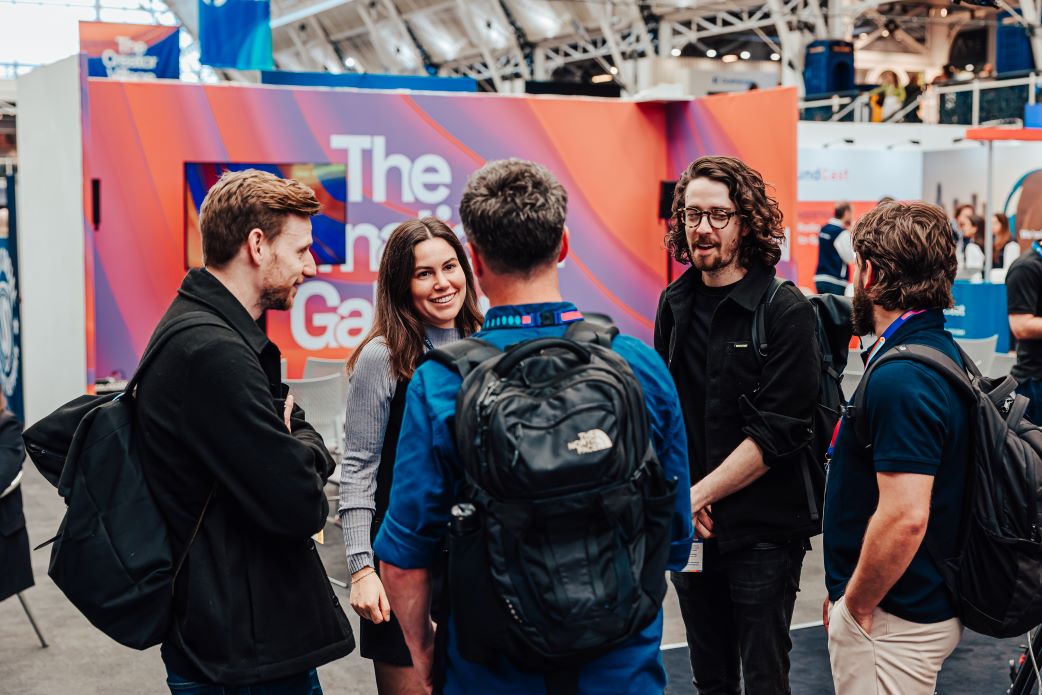Attendees at The Podcast Show